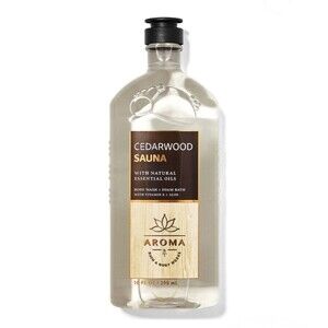 Bath & Body Works Cedarwood Sauna Aroma / Aromatherapy Body Wash / Foam Bath
